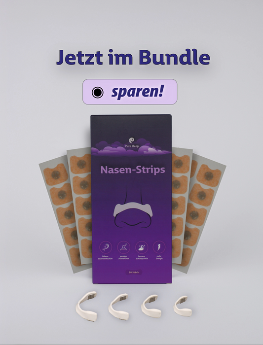 Pure Sleep Nasen-Strips - 60 Tage